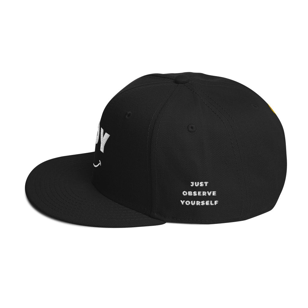 Scribble Affirmations™ J O Y Simple Snapback Hat