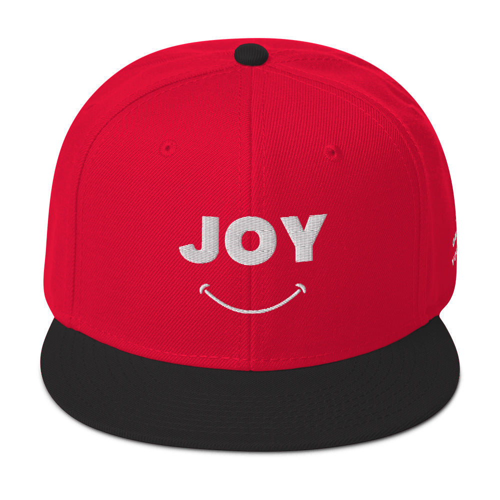Scribble Affirmations™ J O Y Simple Snapback Hat