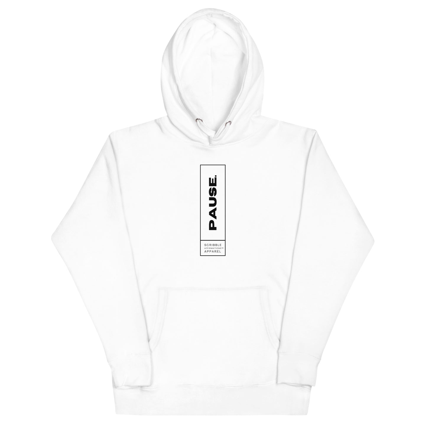 Scribble Affirmations™ Pause Unisex Hoodie